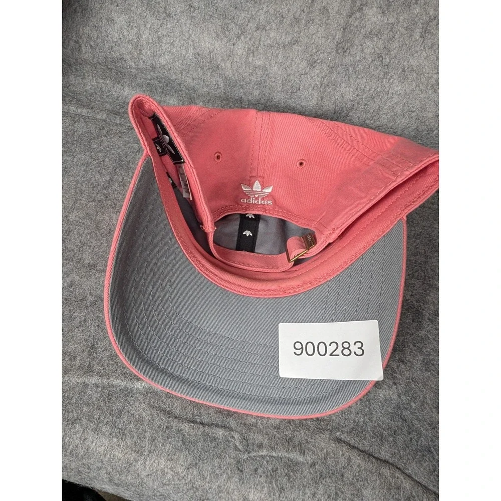 Adidas Adicolor Baseball Cap Coral Pink‎ Trefoil Logo Adjustable Strap